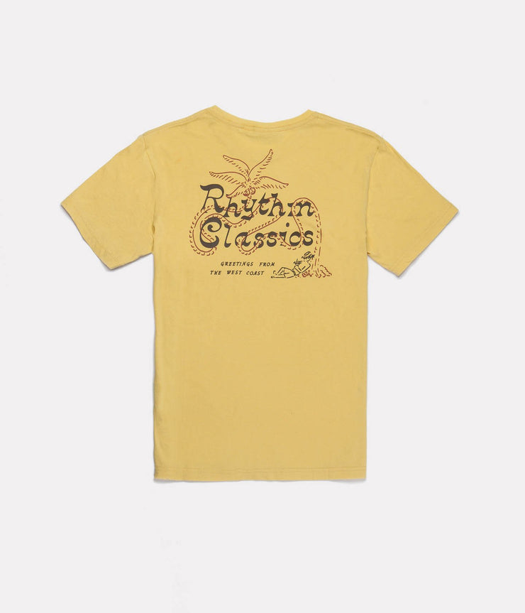 BOYS SIESTA T-SHIRT SUNBLEACHED YELLOW