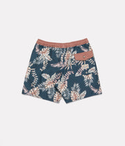 BOYS CLASSIC FLORAL BEACH SHORT NAVY