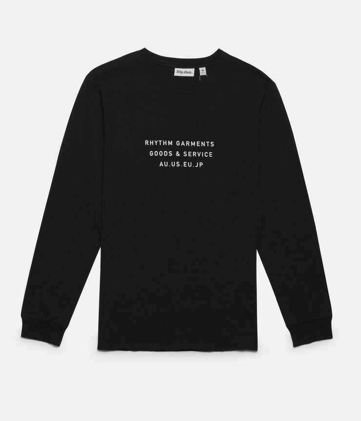 BASE LS T-SHIRT BLACK