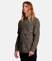 BLUE GUM LS SHIRT LEAF