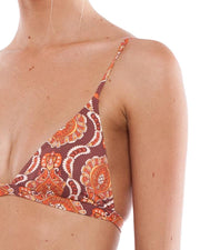 BOHEMIA BRALETTE TOP CHOCOLATE