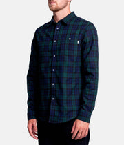 BRIGHTON LS SHIRT  NAVY / GREEN