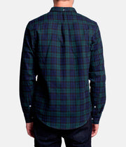 BRIGHTON LS SHIRT  NAVY / GREEN