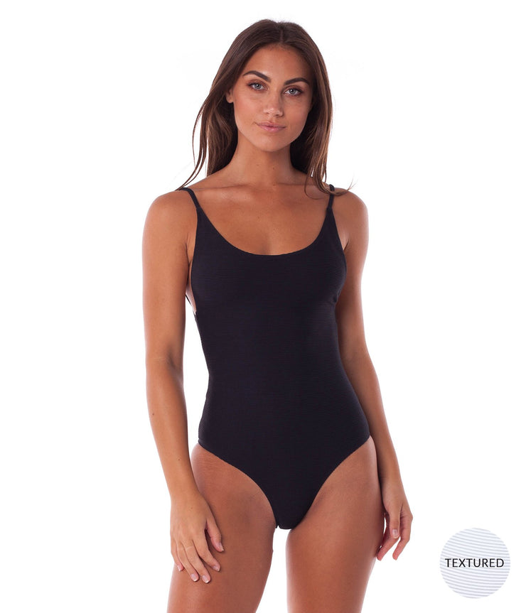 PALM SPRINGS ONE PIECE BLACK