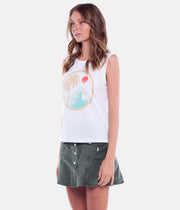 CALIFORNIA TANK WHITE