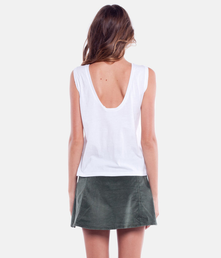 CALIFORNIA TANK WHITE