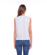 CELESTIAL TANK GREY MARLE