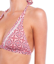 CENTURY HALTER TOP ROSE