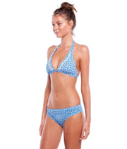 CENTURY HALTER TOP YVES BLUE