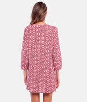 CENTURY L/S DRESS ROSE