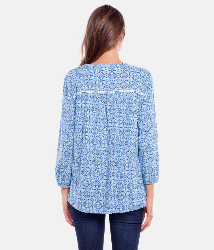 CENTURY TOP YVES BLUE