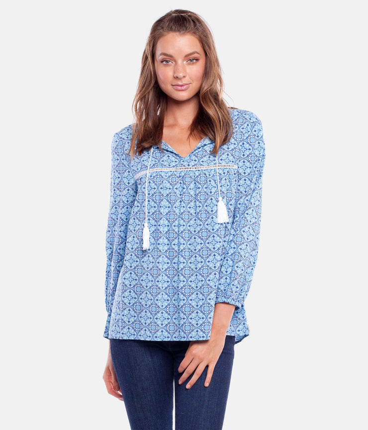 CENTURY TOP YVES BLUE