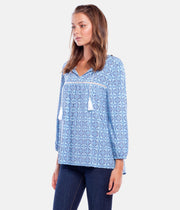 CENTURY TOP YVES BLUE