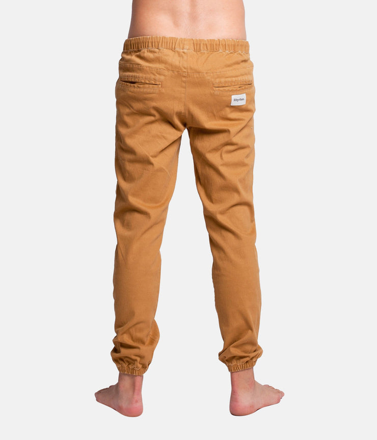 CHARLIE TRACK PANT DARK  SAND