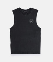 CIRCLE TANK BLACK WASH