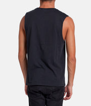 CIRCLE TANK BLACK WASH