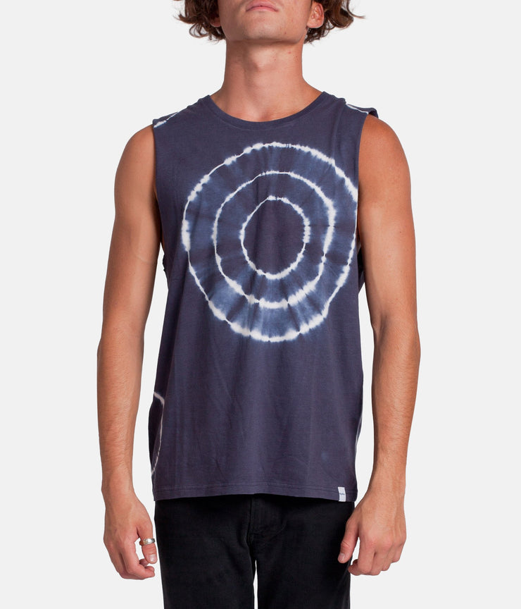 CIRCLE TANK INDIGO
