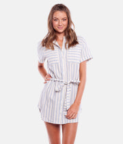 COASTAL DRESS CHAMBRAY
