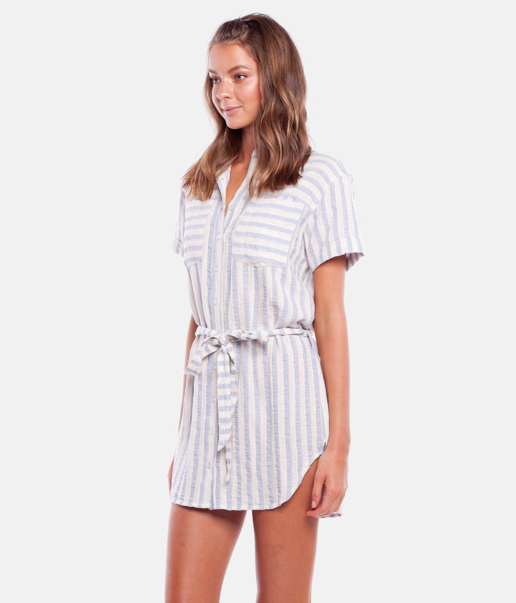 COASTAL DRESS CHAMBRAY