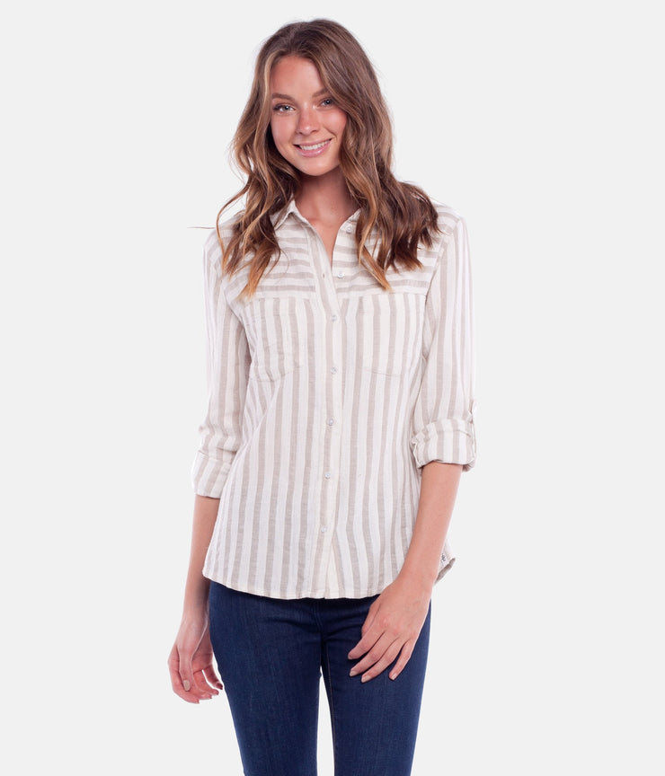 COASTAL SHIRT OATMEAL