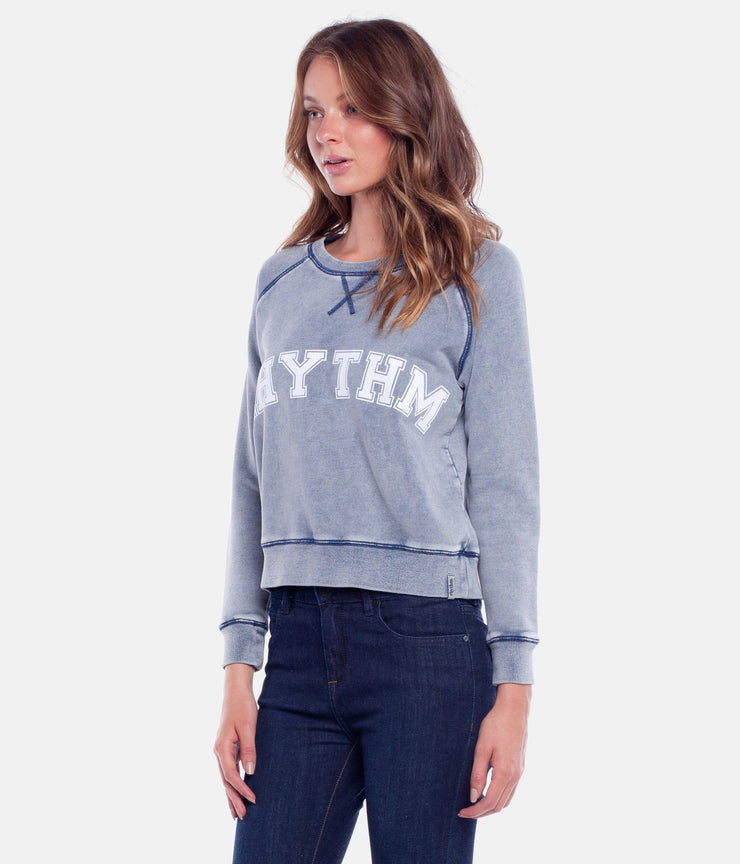 COLLEGE PULLOVER INDIGO