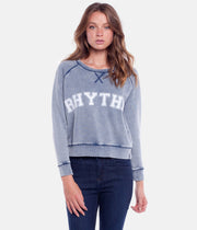 COLLEGE PULLOVER INDIGO