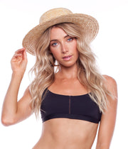 COASTAL HAT STRAW