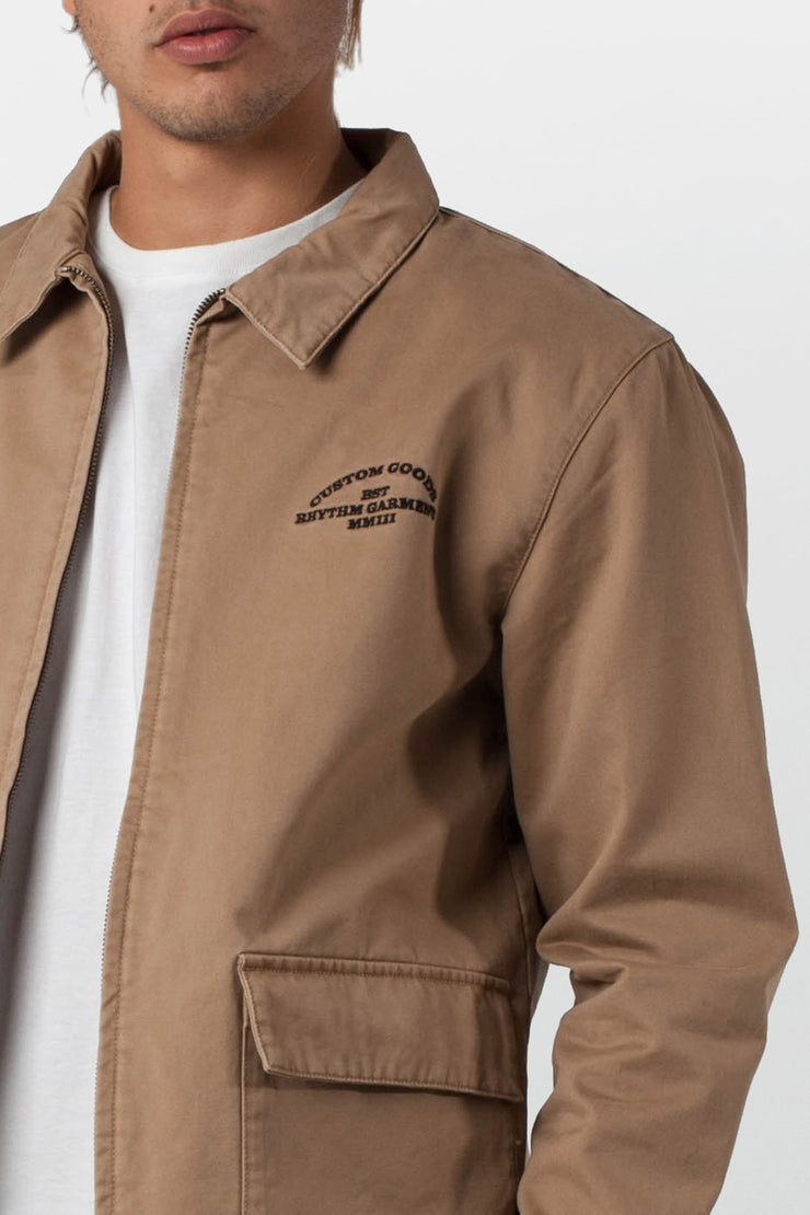 CUSTOM JACKET TAN