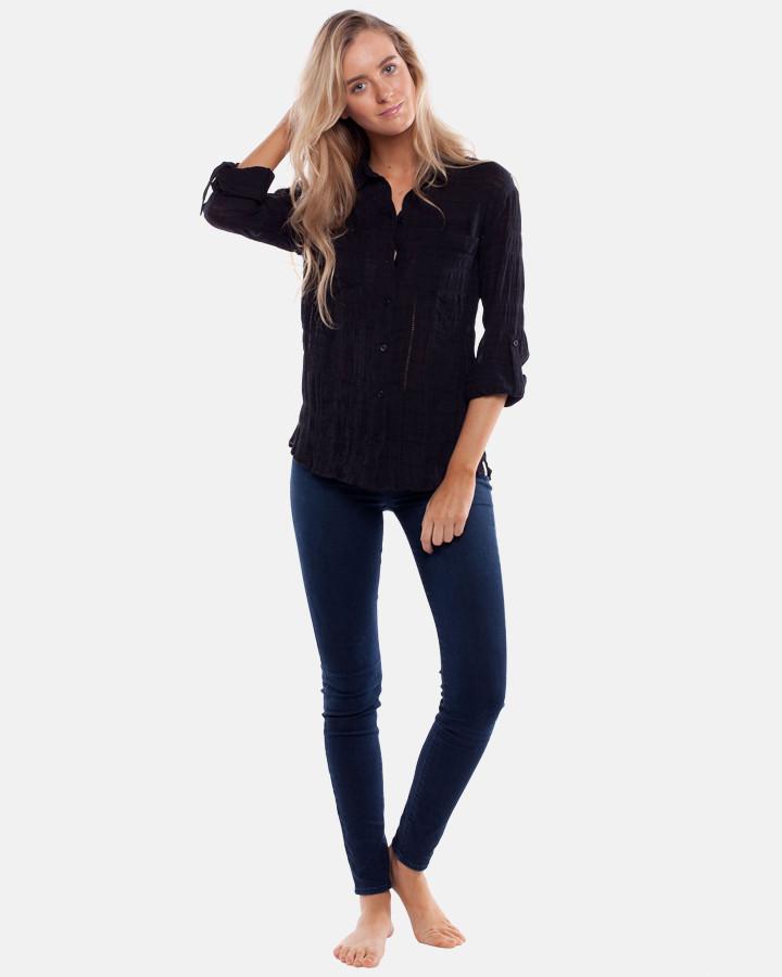 DAHLIA SHIRT BLACK