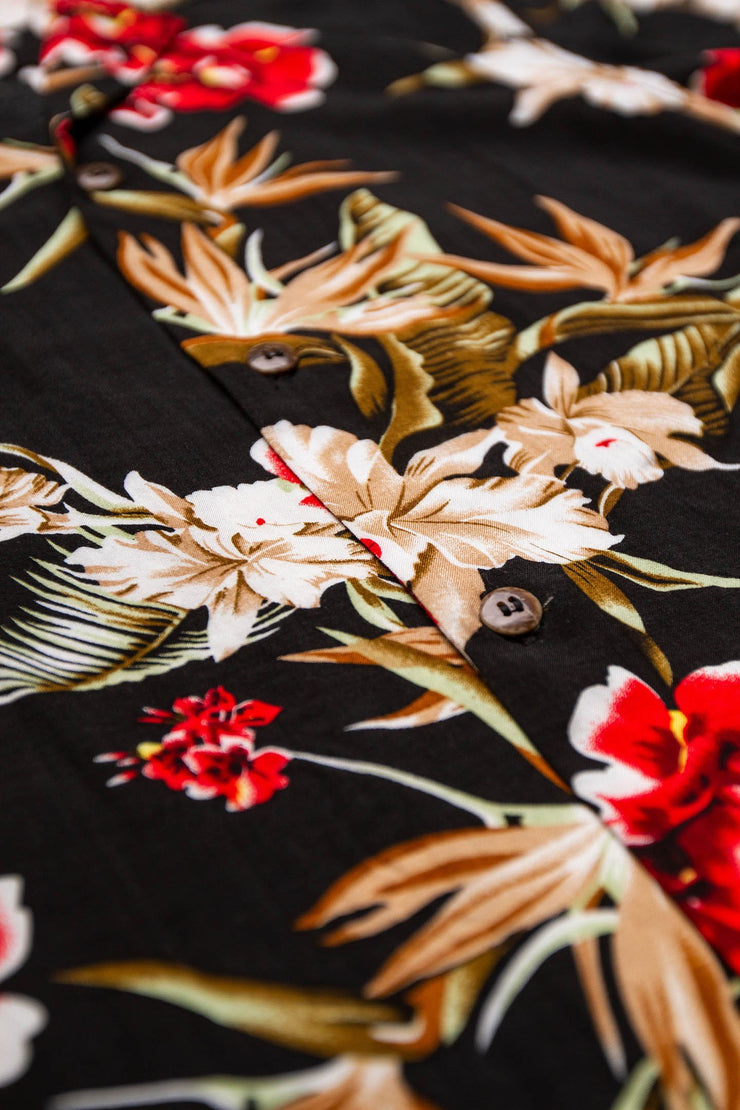 ISLANDER BOYS SS SHIRT VINTAGE BLACK