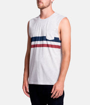 DEUCE TANK  GREY MARLE