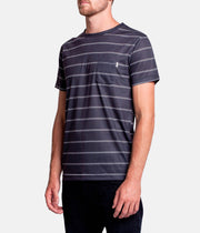 EVERYDAY STRIPE T-SHIRT BLACK