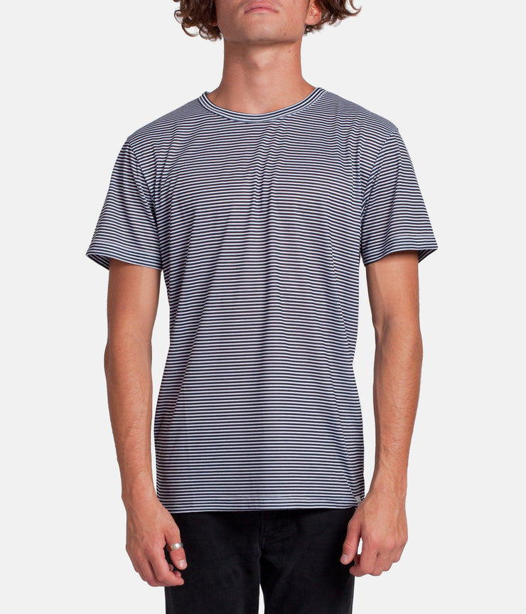 EVERYDAY STRIPE T-SHIRT CLASSIC BLACK