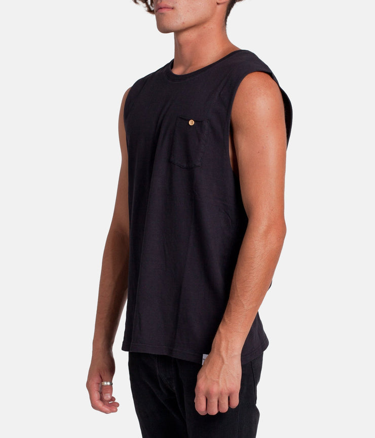 EVERYDAY WASH TANK BLACK WASH