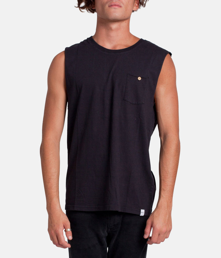 EVERYDAY WASH TANK BLACK WASH