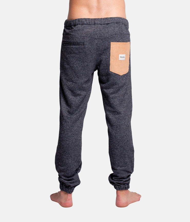 FIELDS TRACK PANT BLACK SPECKLE