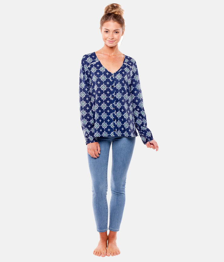FLORENCE TOP INDIGO