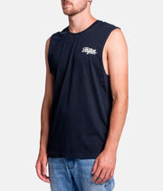FLOW TANK  BLACK WASH