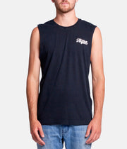 FLOW TANK  BLACK WASH