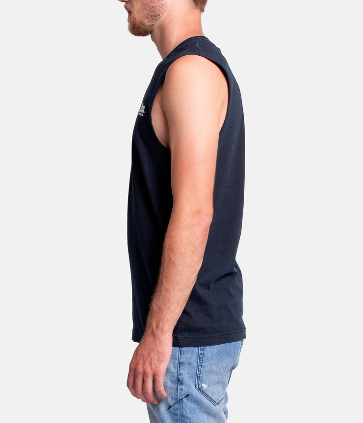 FLOW TANK  BLACK WASH