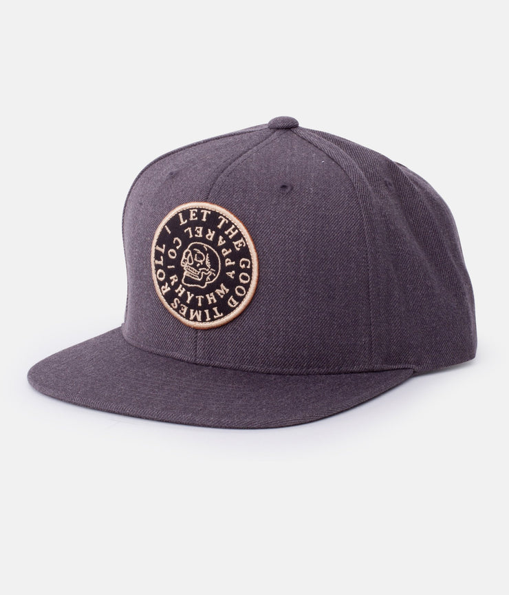 GOOD TIMES CAP CHARCOAL