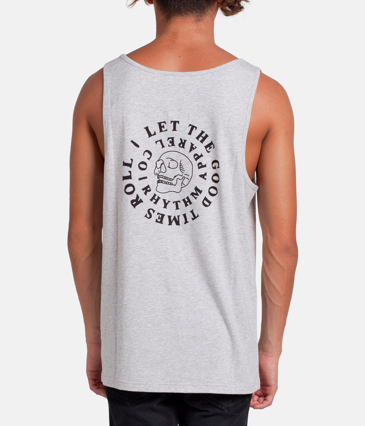 GOOD TIMES SINGLET GREY MARLE