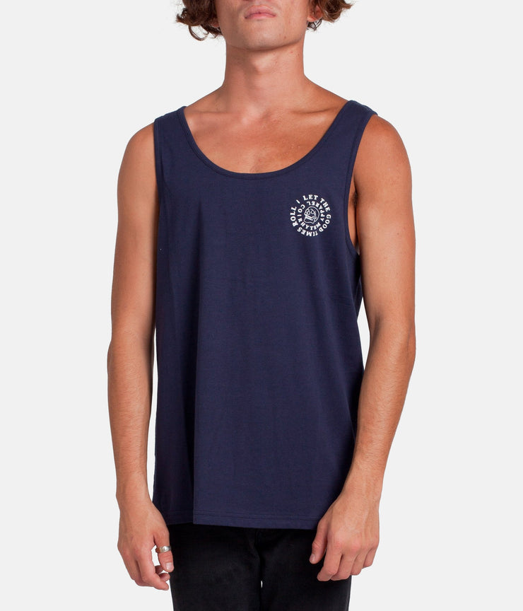 GOOD TIMES SINGLET NAVY
