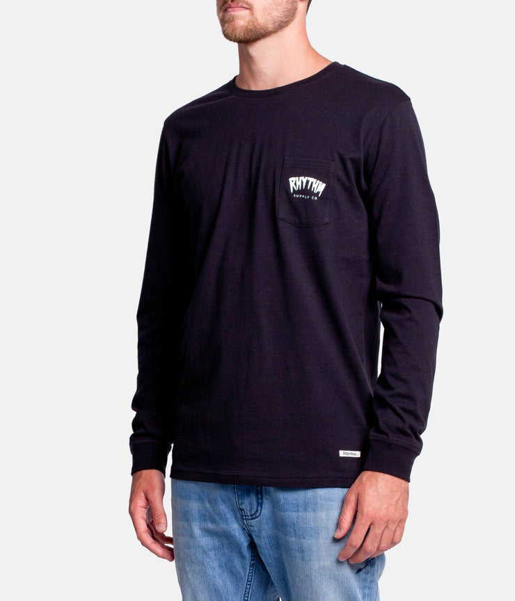 GOO BENDS LS T-SHIRT BLACK
