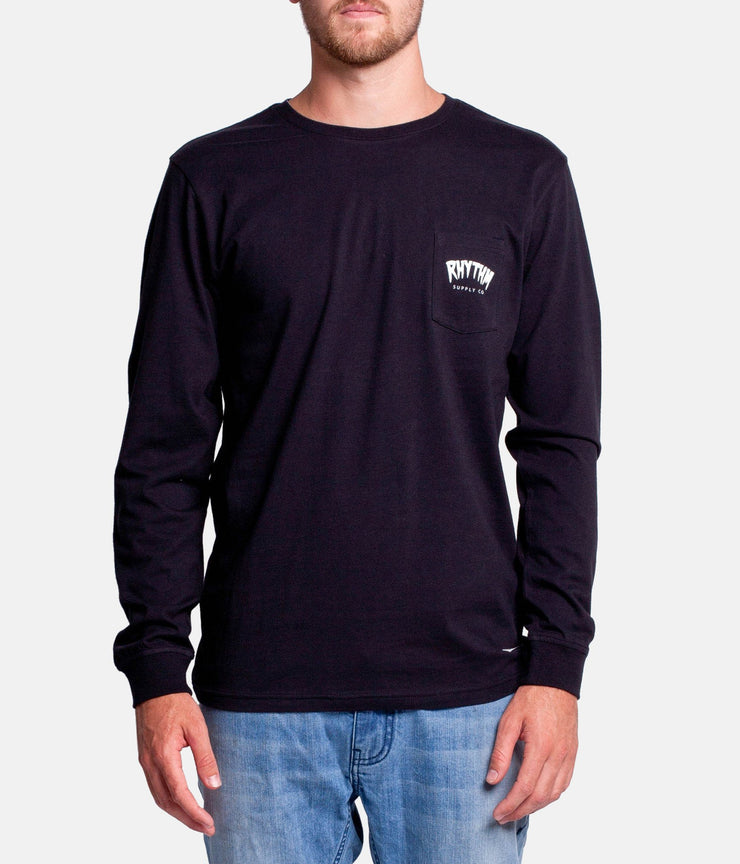 GOO BENDS LS T-SHIRT BLACK