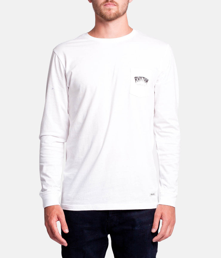 GOO BENDS LS T-SHIRT WHITE