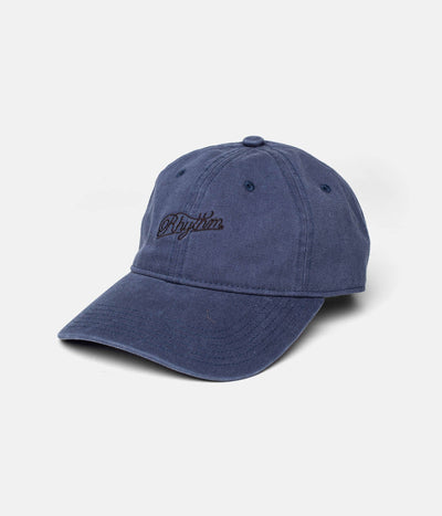 RHYTHM BASIC CAP NAVY FRONT