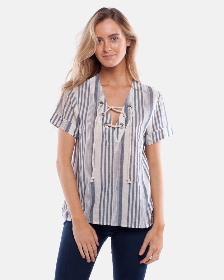 HOLIDAY TOP NAVY
