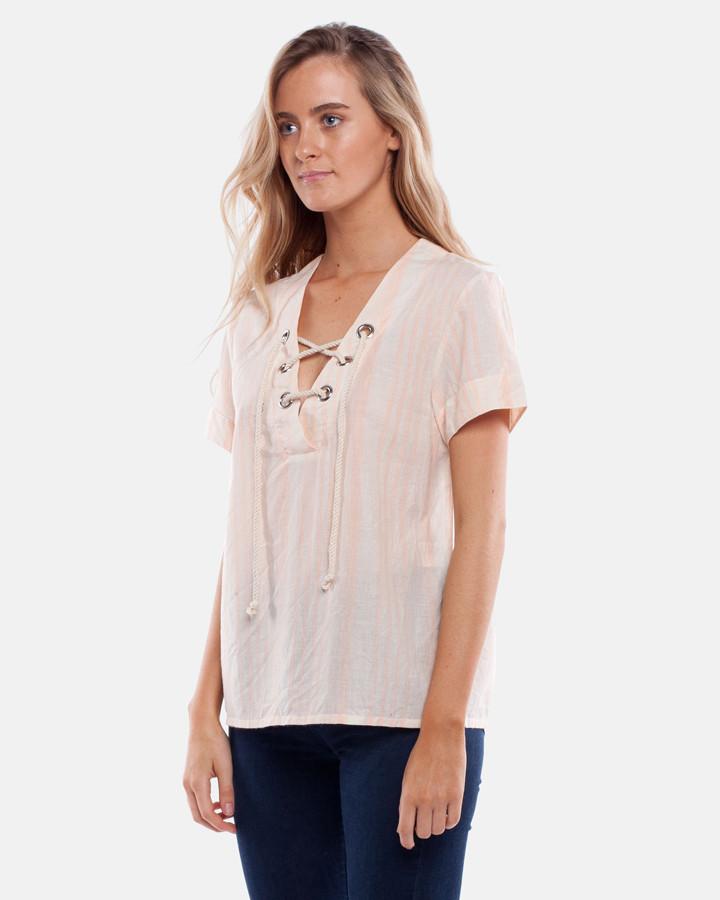 HOLIDAY TOP PEACH