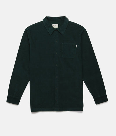 CORDUROY LS SHIRT FOREST